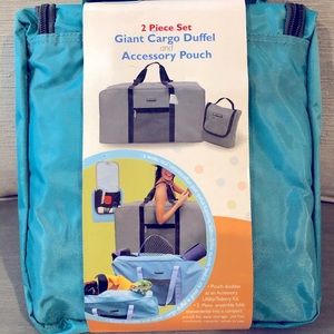 Giant cargo duffel and accessory bag by Pacsport